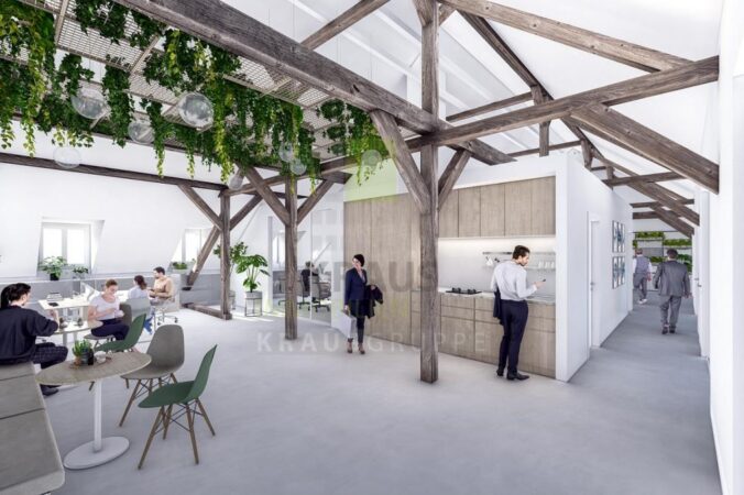 Individuelle Fläche in historischer Kulisse