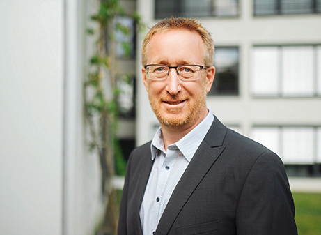 Porträt eines Mitarbeiters