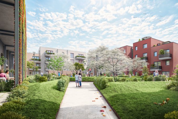 4-Zimmer-Stadthauswohnung mit Garten