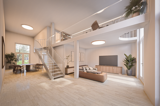 Atelier-Neubauwohnung