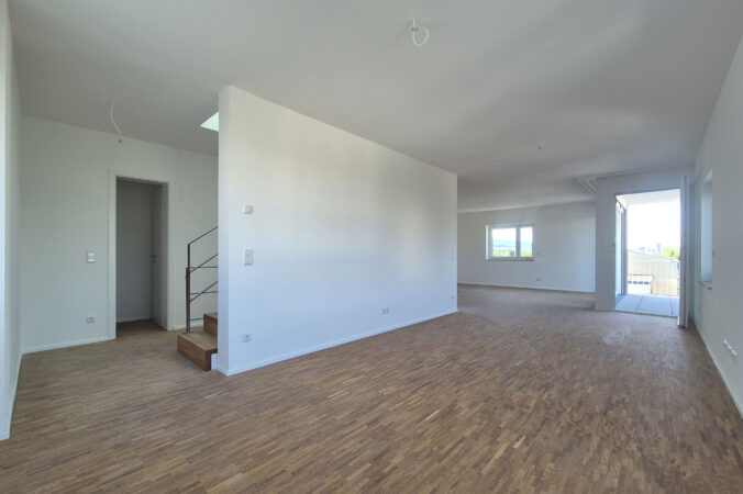 4-Zimmer-Neubauwohnung mit Kücheninsel