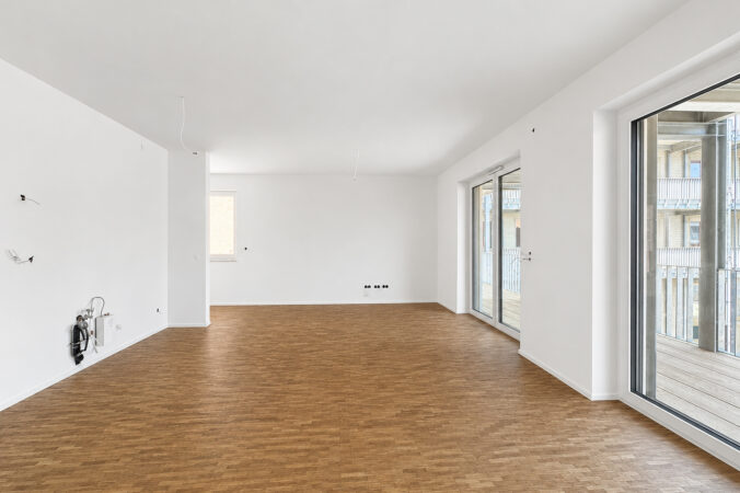 attraktive 4-Zimmer-Neubauwohnung mit Balkon