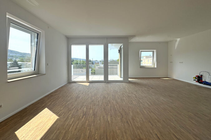 4-Zimmer-Neubauwohnung mit Kücheninsel