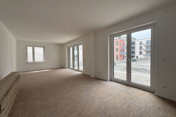 4-Zimmer-Neubauwohnung mit großzügigen Terrasse und Garten