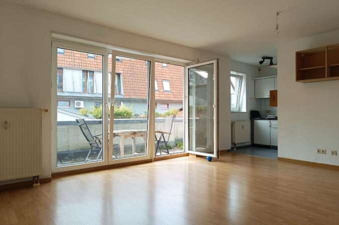 1-Zimmer-Eigentumswohnung mit Terrasse