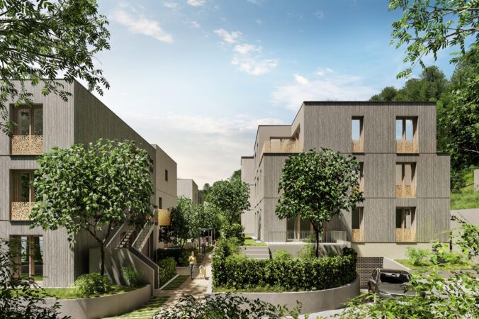 2-Zimmer-Neubauwohnung am Neckar
