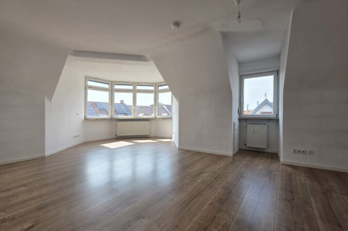 2-Zimmer-Dachgeschoss-Wohnung – befristet bis 31.12.2028